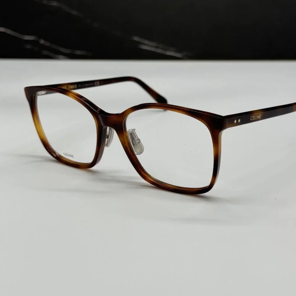 NEW CL50027J 056 CELINE EYEGLASSES LIGHT HAVANA UNISEX EYEWEAR CELINE CL 50027J